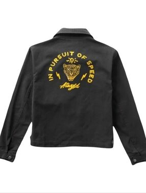ATWYLD Pursuit Garage Jacket Black Cotton NWT XS